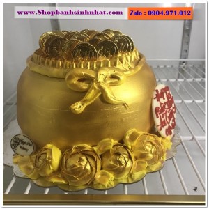 Bánh Sinh Nhật Hũ Vàng - VA22